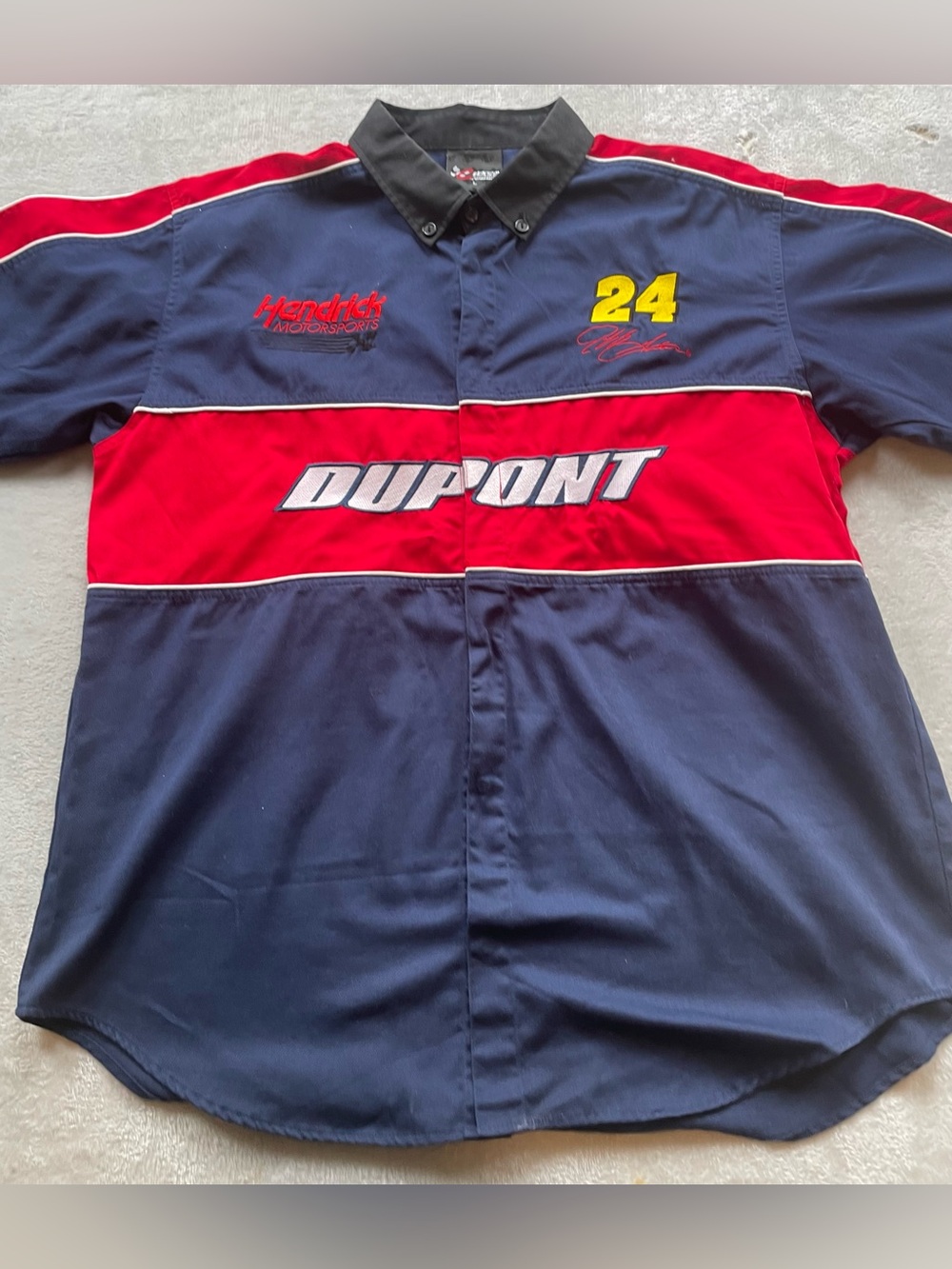 Chase Authentics Hendrick Motorsports NASCAR Racing Pit Crew Shirt Mens Large